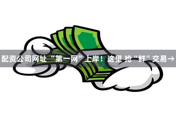 配资公司网址 “第一网”上岸！这里 抢“鲜”交易→