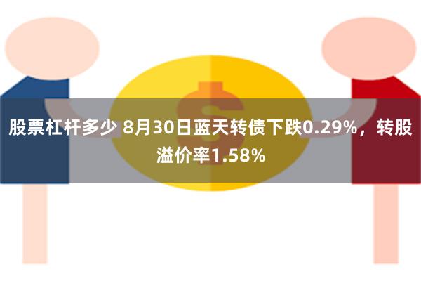 股票杠杆多少 8月30日蓝天转债下跌0.29%，转股溢价率1.58%