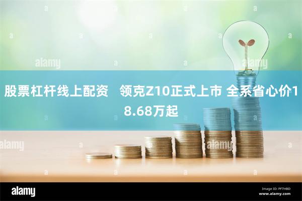 股票杠杆线上配资   领克Z10正式上市 全系省心价18.68万起