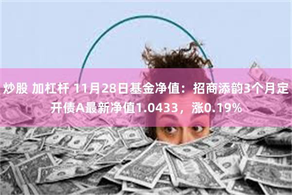 炒股 加杠杆 11月28日基金净值：招商添韵3个月定开债A最新净值1.0433，涨0.19%