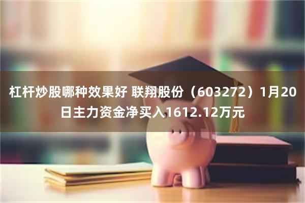 杠杆炒股哪种效果好 联翔股份（603272）1月20日主力资金净买入1612.12万元