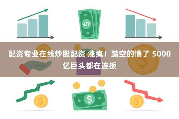 配资专业在线炒股配资 涨疯！踏空的懵了 5000亿巨头都在连板