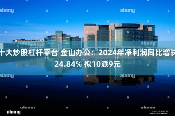 十大炒股杠杆平台 金山办公：2024年净利润同比增长24.84% 拟10派9元